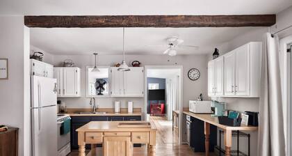 Dog-Friendly w Woodstove, Fire Pit & River Access