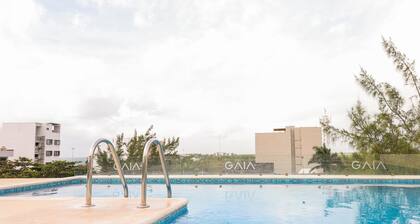 Gaia: Retreat Close to the Sea in Puerto Morelos with pool