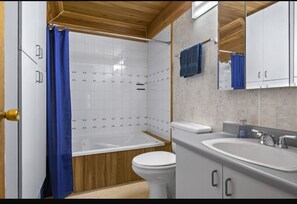 Serviettes fournies, savon, papier de toilette