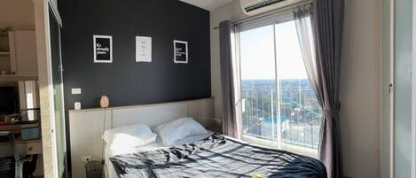 1 多间卧室、熨斗/熨衣板、WiFi、床单