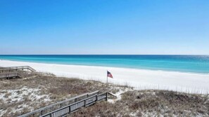 On the beach - The Carlyle (Navarre Beach)