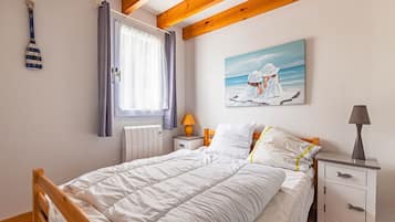 3 slaapkamers, een strijkplank/strijkijzer