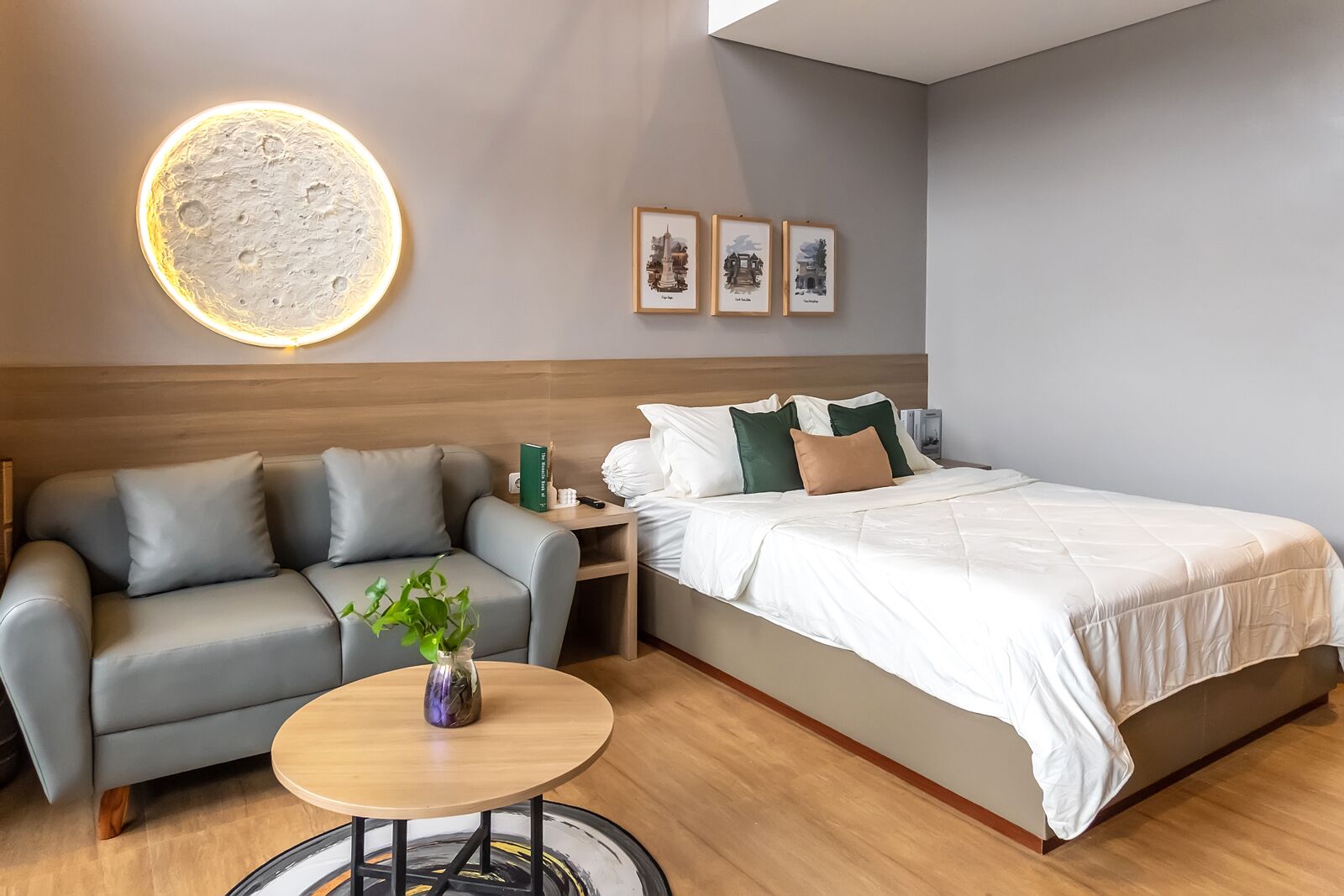 Villa básica | Escritorio, wifi gratis y ropa de cama 