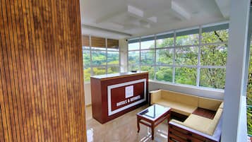 Lobby sitting area