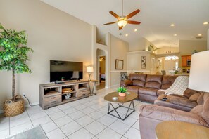 TV, table tennis, offices