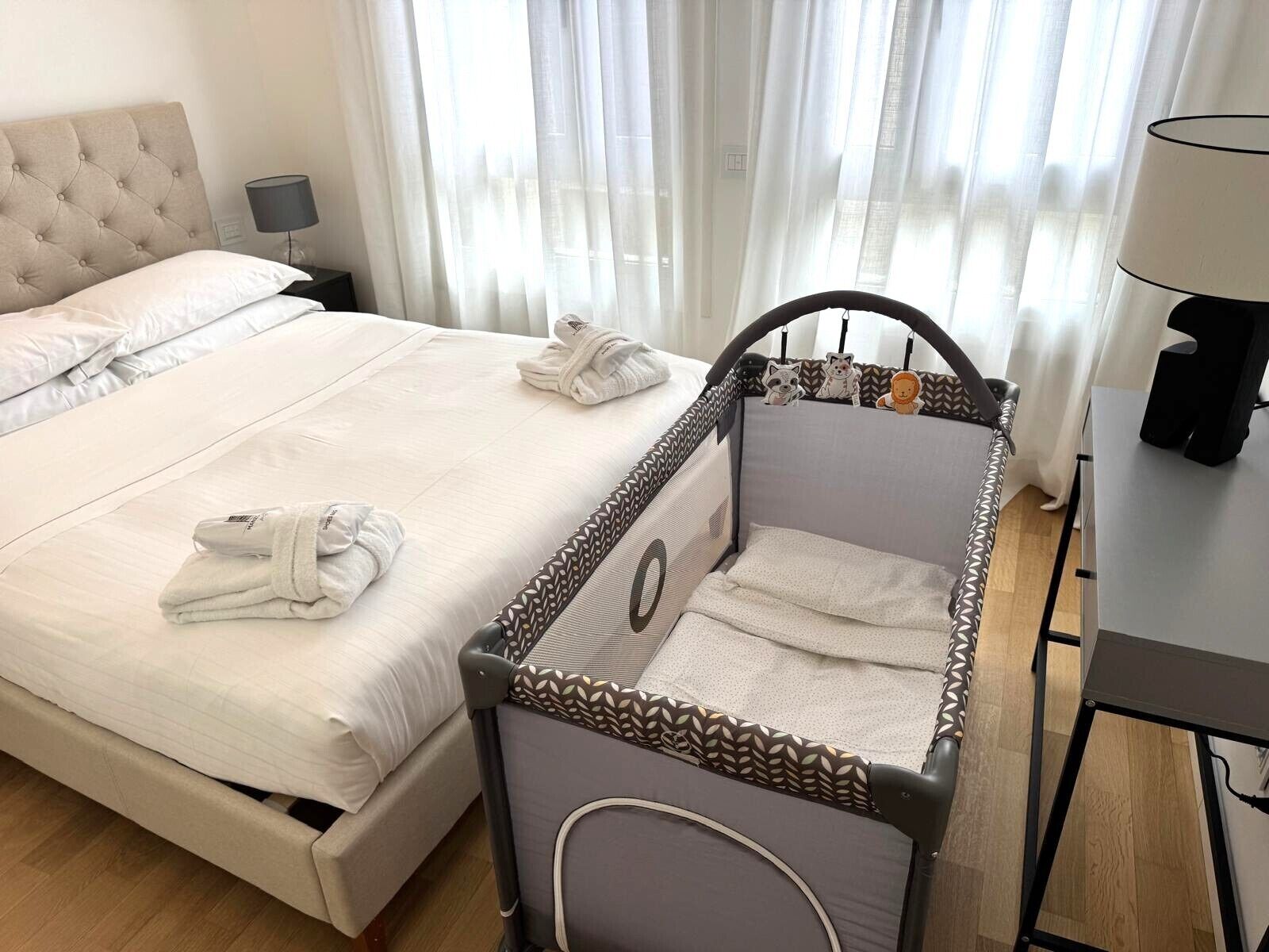 Departamento ejecutivo | 1 habitación, sábanas italianas Frette y ropa de cama de alta calidad 