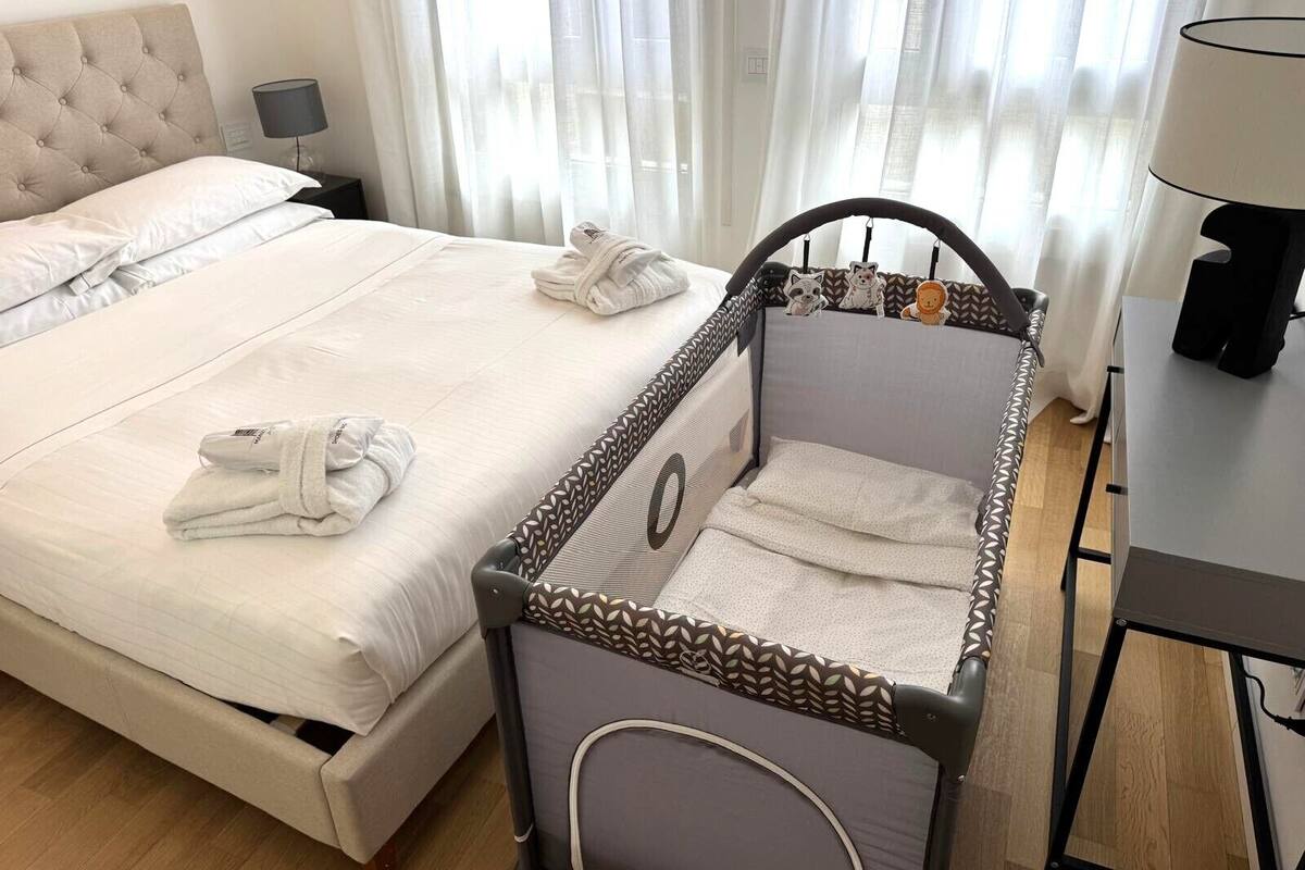 行政公寓 | 1 間臥室、義大利 Frette 床單、高級寢具、羽絨被