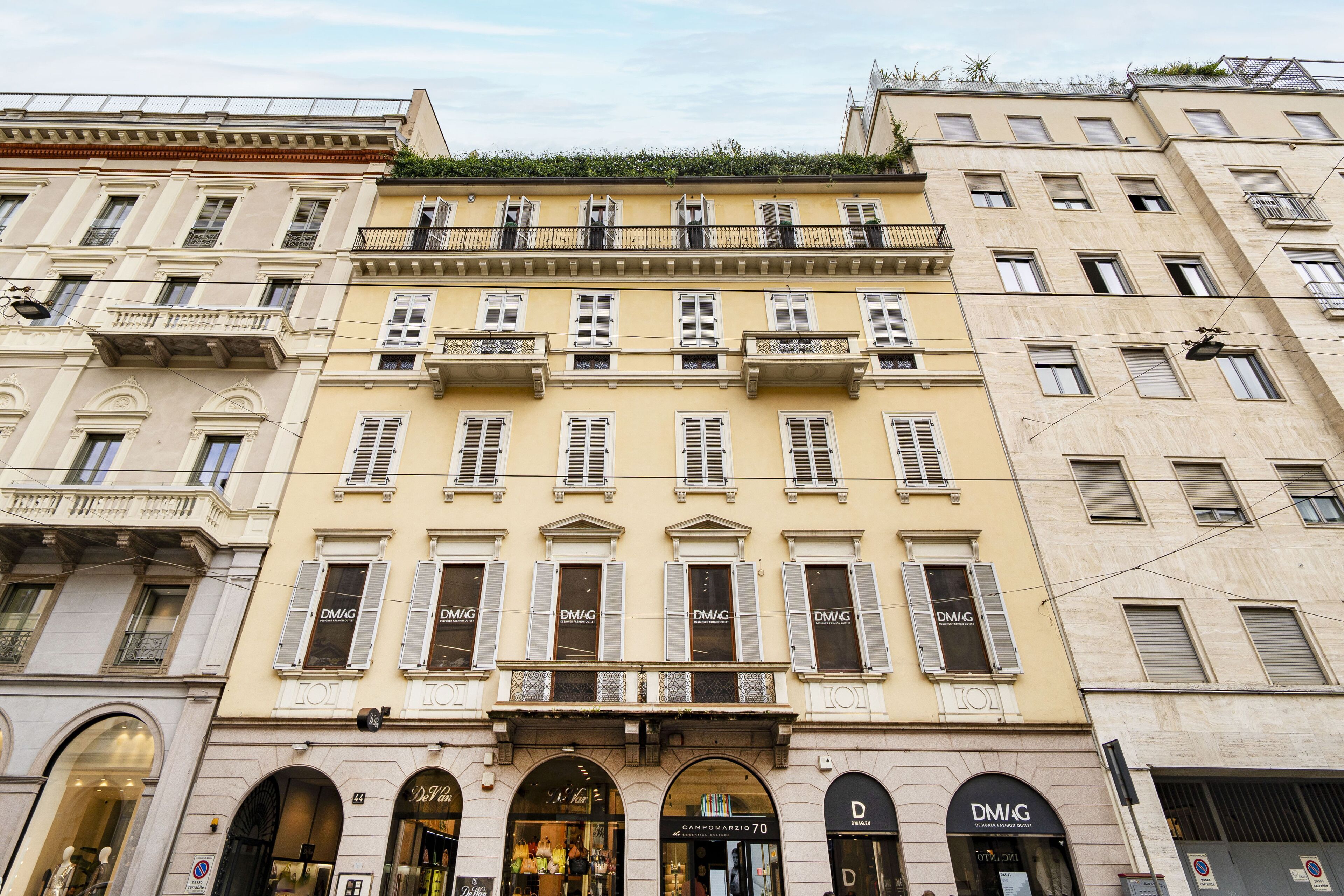 Fassade der Unterkunft