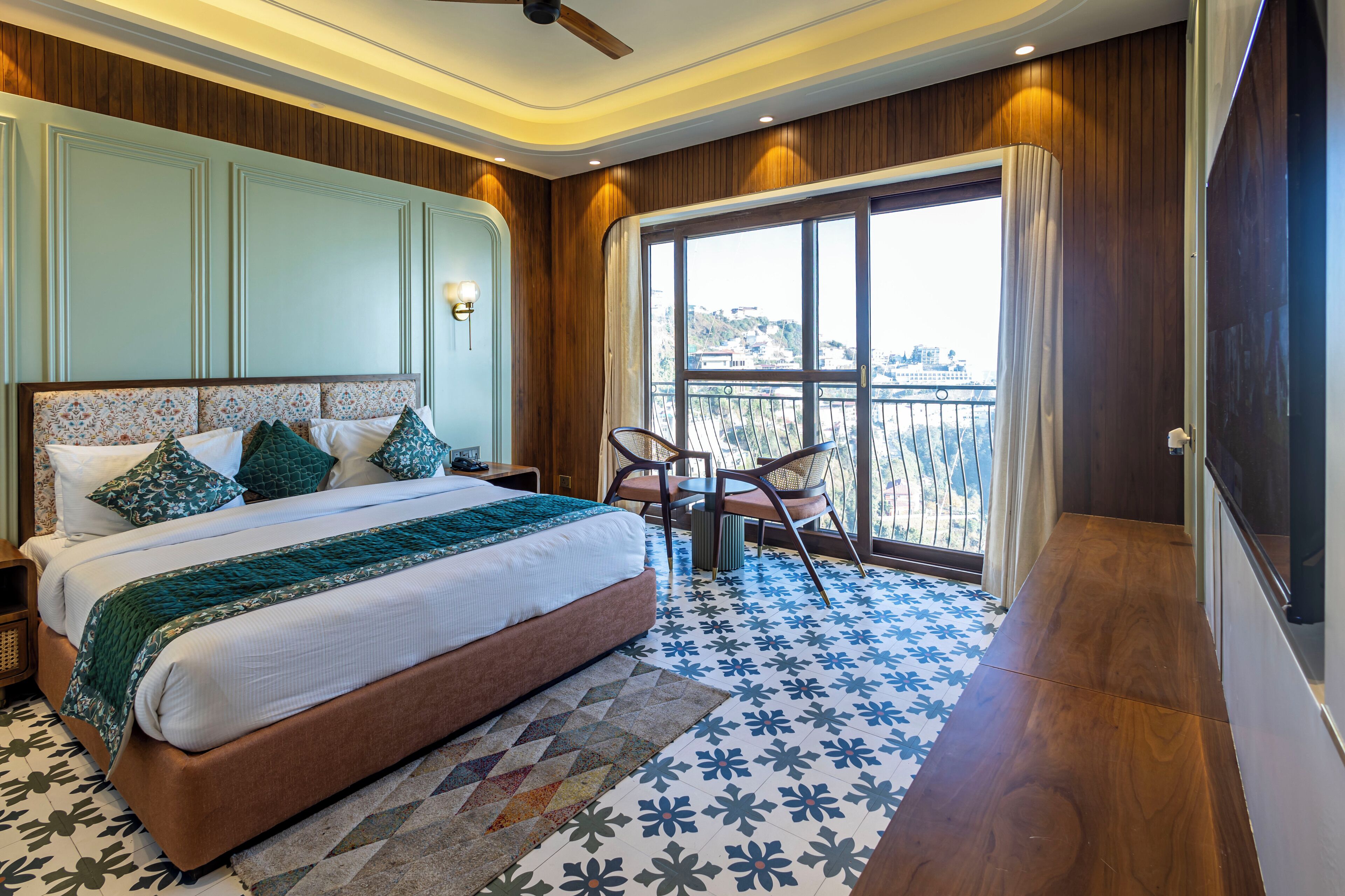 ห้องพรีเมียมดับเบิล, วิวหุบเขา | พื้นที่ทำงานแบบใช้แล็ปท็อป