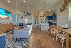Smart TV - Pool, Firepit + Pond View • Golf Cart-Friendly Boardwalk to Beach | 361 Bayview (Port Aransas)