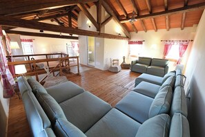 Loftsleilighet, hageutsikt