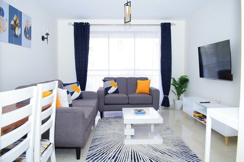 Cozy family-friendly 2-bedroom apartment near JKIA & SGR