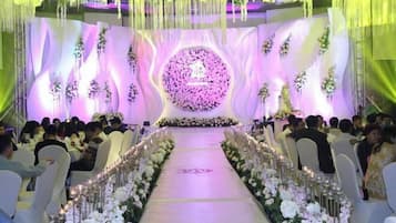 Innenbereich für Hochzeiten