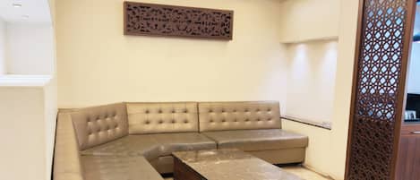 42-inch flat-screen TV with digital channels