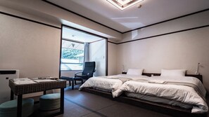 Habitación Confort con 2 camas individuales, vistas a la montaña | Caja fuerte, cortinas opacas, wifi gratis