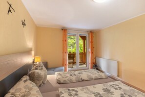 2 chambres, Wi-Fi gratuit, draps fournis