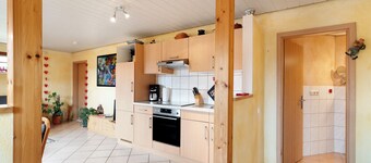 Appartement 'Heike Schreiber' met uitzicht op de bergen, eigen terras en Wi-Fi