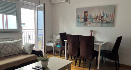 Luxury apartment in a quiet part of the city, free parking