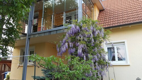 Ruhige, moderne Ferienwohnung mit Garten nahe Steißlinger See und Bodensee