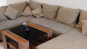 TV, table tennis, stereo