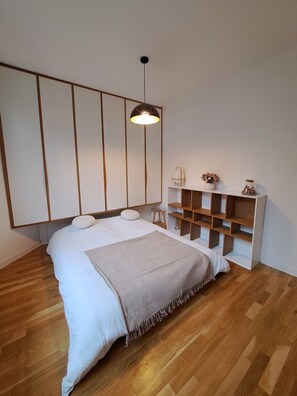 1 Schlafzimmer, kostenloses WLAN, Bettwäsche