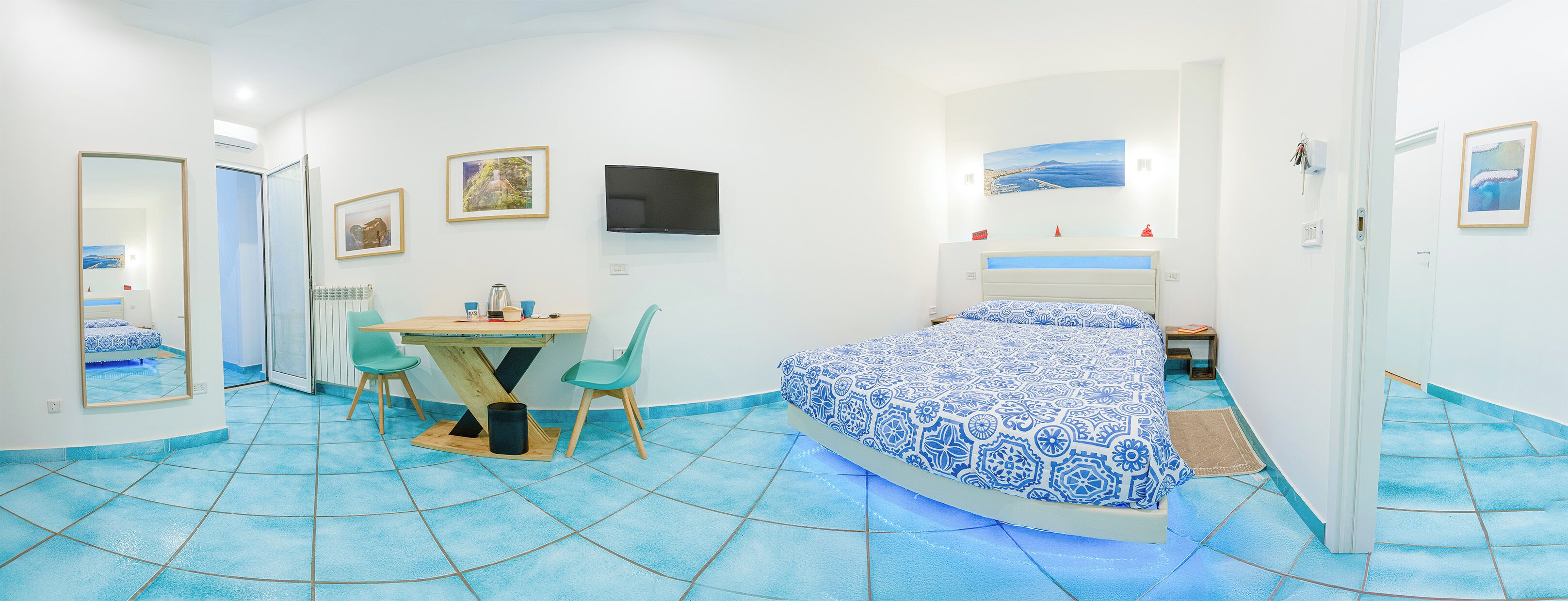 1 sovrum, skrivbord, gratis wi-fi och sängkläder