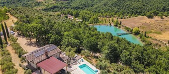 Villa with private pool, hot tub. Quiet area & 100% privacy. panoramic views!