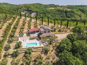 Exterior - Villa with private pool, hot tub. Quiet area & 100% privacy. panoramic views! (Umbria)