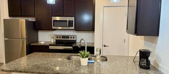Cozy 1-bedroom apartment in tranquil Leander with WiFi, AC, fitness room
