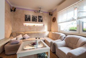 Ferienhaus am Sonnenberg | Zona de estar