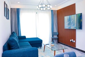 TV connectée de 50 pouces avec chaînes par câble, Netflix