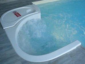 Indoor pool, a heated pool