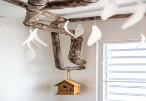 Interior detail - Eco-Friendly Cozy Studio | Solar-Powered Retreat (Ceiba)