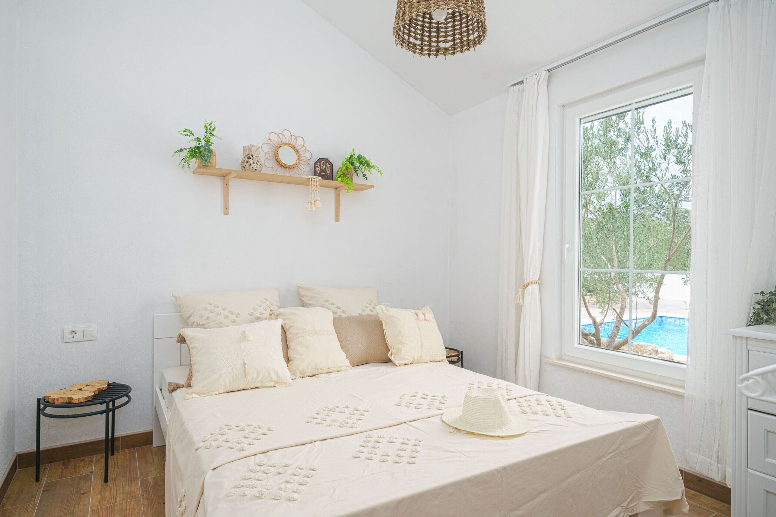 1 bedroom, in-room safe, iron/ironing board, travel crib