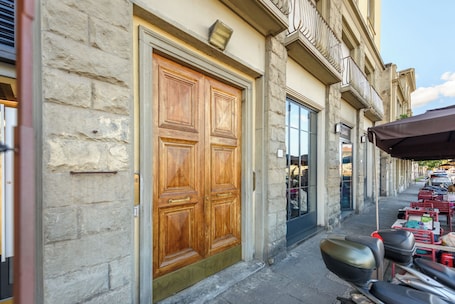 Fachada de la propiedad