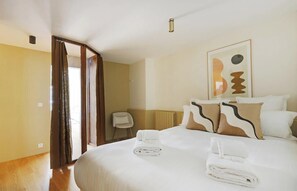 2 Schlafzimmer, Bügeleisen/Bügelbrett, kostenloses WLAN, Bettwäsche
