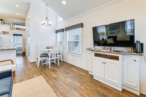 Cottage (1 Bedroom) | Interior - Pool Access + Views: Serene Cottage at Lake Norman (Sherrills Ford)