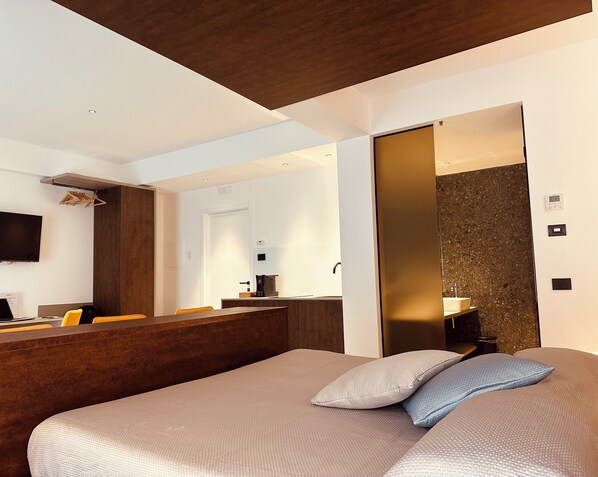 1 chambre, coffres-forts dans les chambres, bureau, Wi-Fi gratuit