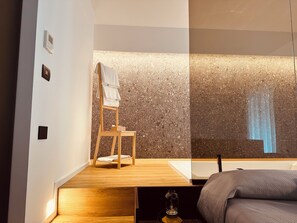 1 slaapkamer, een kluis op de kamer, een bureau, gratis wifi