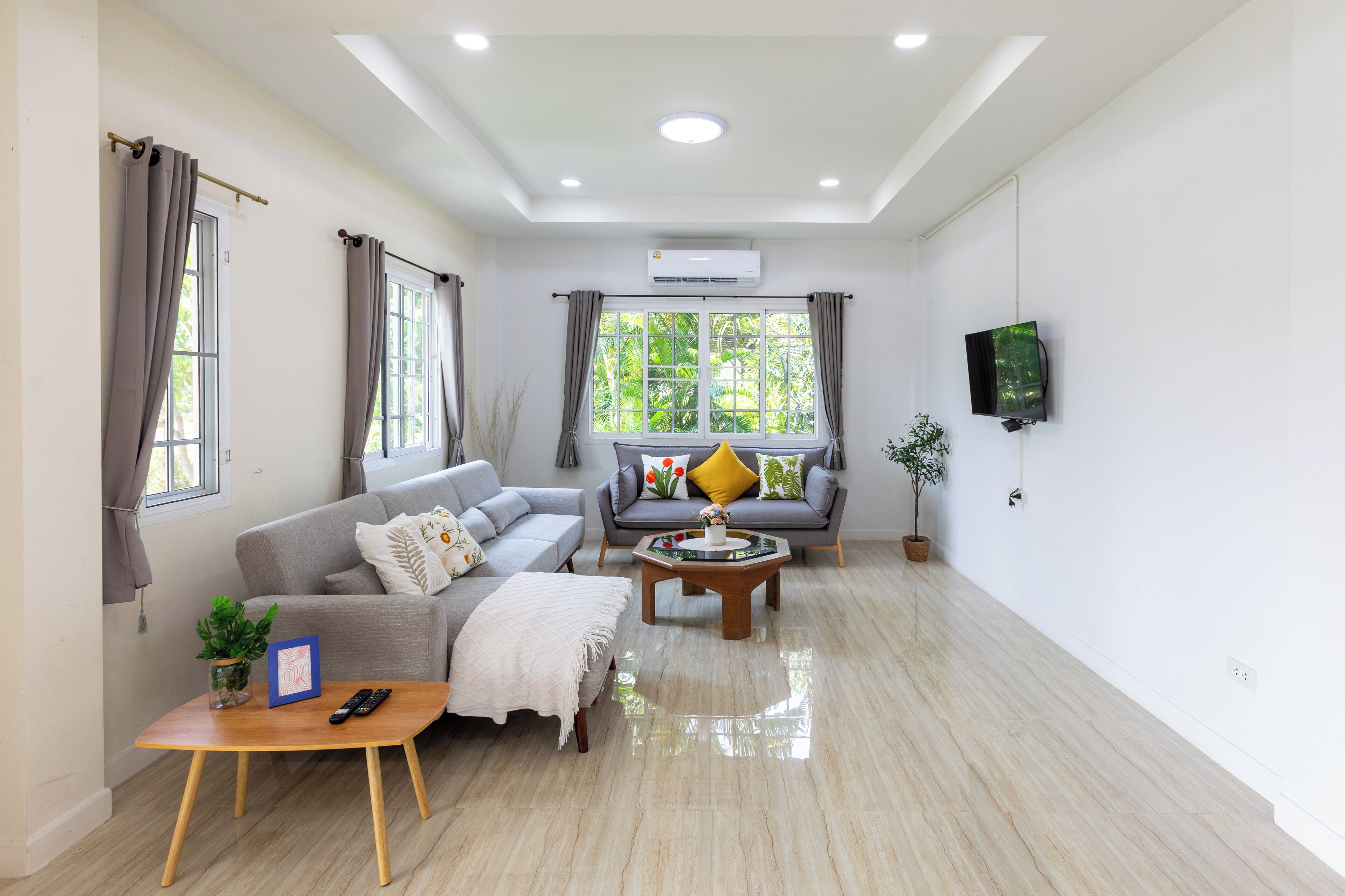 Perhehuvila | Oleskelualue | LCD-televisio, Netflix, suoratoistopalvelut