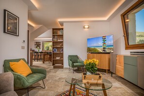 Living area - Villa sulla Roccia, privacy e relax. (Sicilia)