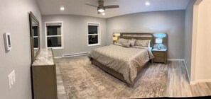 4 bedrooms, iron/ironing board, travel cot, free WiFi