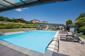 Seasonal outdoor pool - Country House Abate Pool Ac Wifi Potenza (Trivigno)