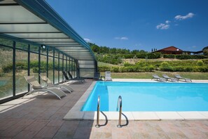 Seasonal outdoor pool