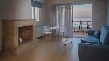 Suite, Balcony, Sea View | In-room safe, iron/ironing board