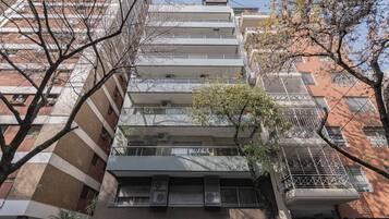 Majoituspaikan julkisivu