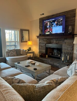 Smart-tv, en stereo och printers