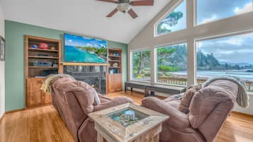 Smart-TV, peis, videospill og DVD-spiller