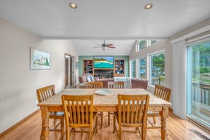 Dining - The Bay House | Siletz Bay Nearby | Fireplace (Lincoln City)