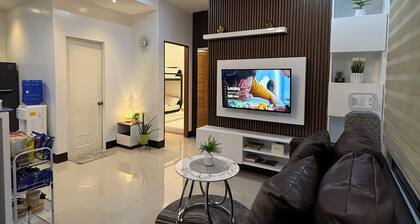 Minimalist 2-bedroom house in General Santos City with WiFi, AC